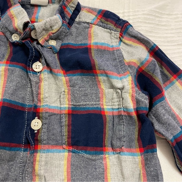 Baby Gap Long Sleeves Shirt Button Down 2 Years - Picture 4 of 5